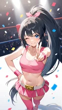 アイドルプロレスラーの勝利