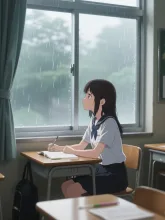 あっ雨だ...