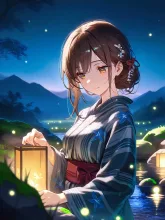 蛍狩りの宵③