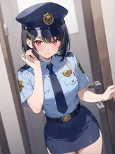 可愛い女性警察官✨