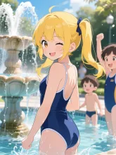 噴水広場のきらめき·初夏チャレンジ の投稿作品