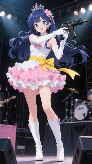 Anime girl 90s anime