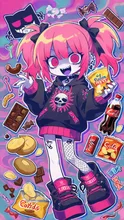 朝食は朝からジャンクフード♥️