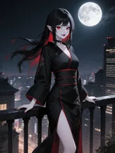 普段はOL、満月の夜は吸血鬼💋