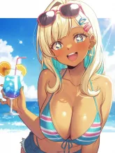 夏ギャルの休日·夏チャレンジ の投稿作品