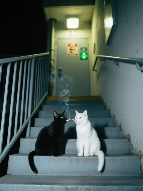 リアルヤニねこ