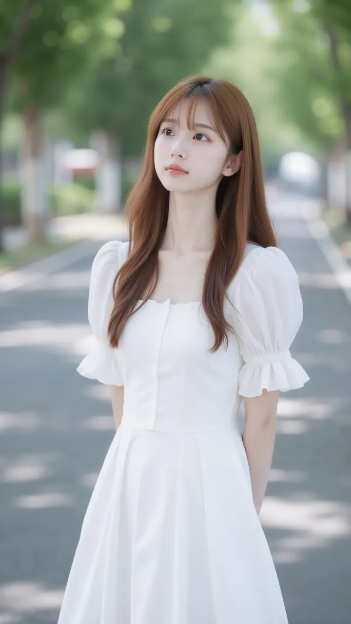 白ワンピの少女