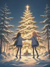 ［クリスマスイブからの告白］供養投稿① — 百合ユーリさんのAIイラスト