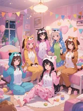 パジャマパーティー🌟