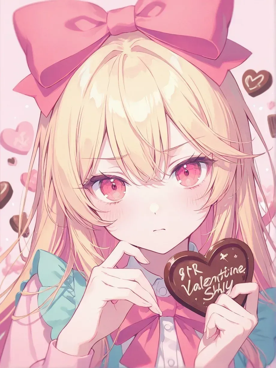 チョコ上げる