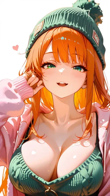 anime style - ニット帽