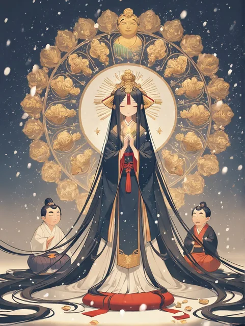 仏様の女の子
