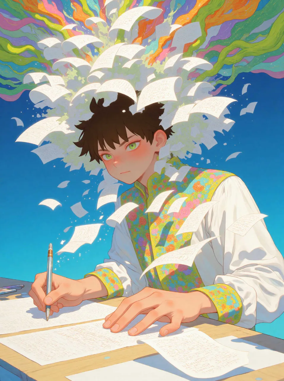 書き留める — ふたばさんのAIイラスト