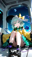 物凄いスペースシャトルに紛れ込んだ妖怪少女