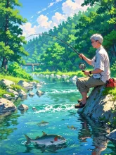 そんな腕じゃ釣られてやれねえなぁ