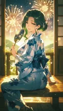 夜空に咲く大輪の花🎆