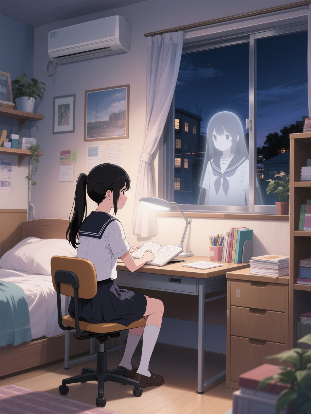 透明人間の女子高生