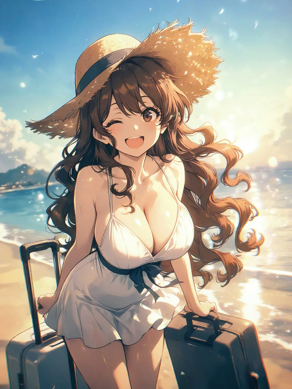 あき「行こー❤️」