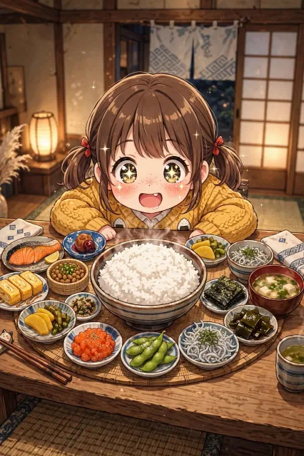 ごはんのおとも集めました