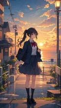 夕陽
