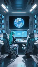 あれが地球…?