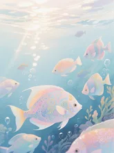 海の世界 — 카난🎀♡さんのAIイラスト