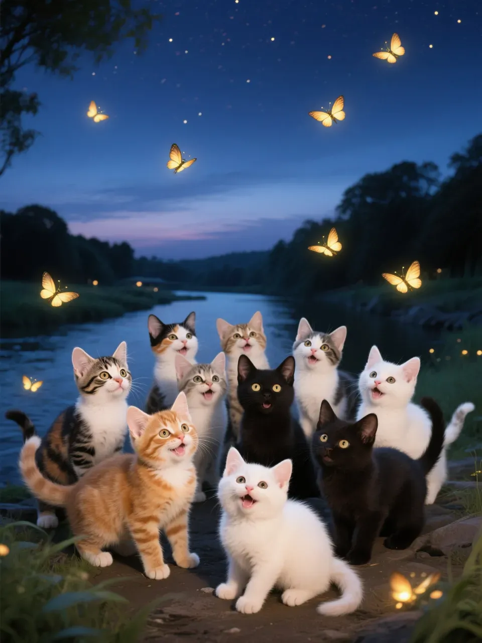 きれ〜い🐱🐱🐱🐱🐱
