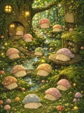 キノコの森
