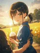 稲刈り…収穫ではなく食す方が生成された…何故？( ･᷄ὢ･᷅ )