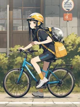 画像生成チャレンジ·自転車 の投稿作品