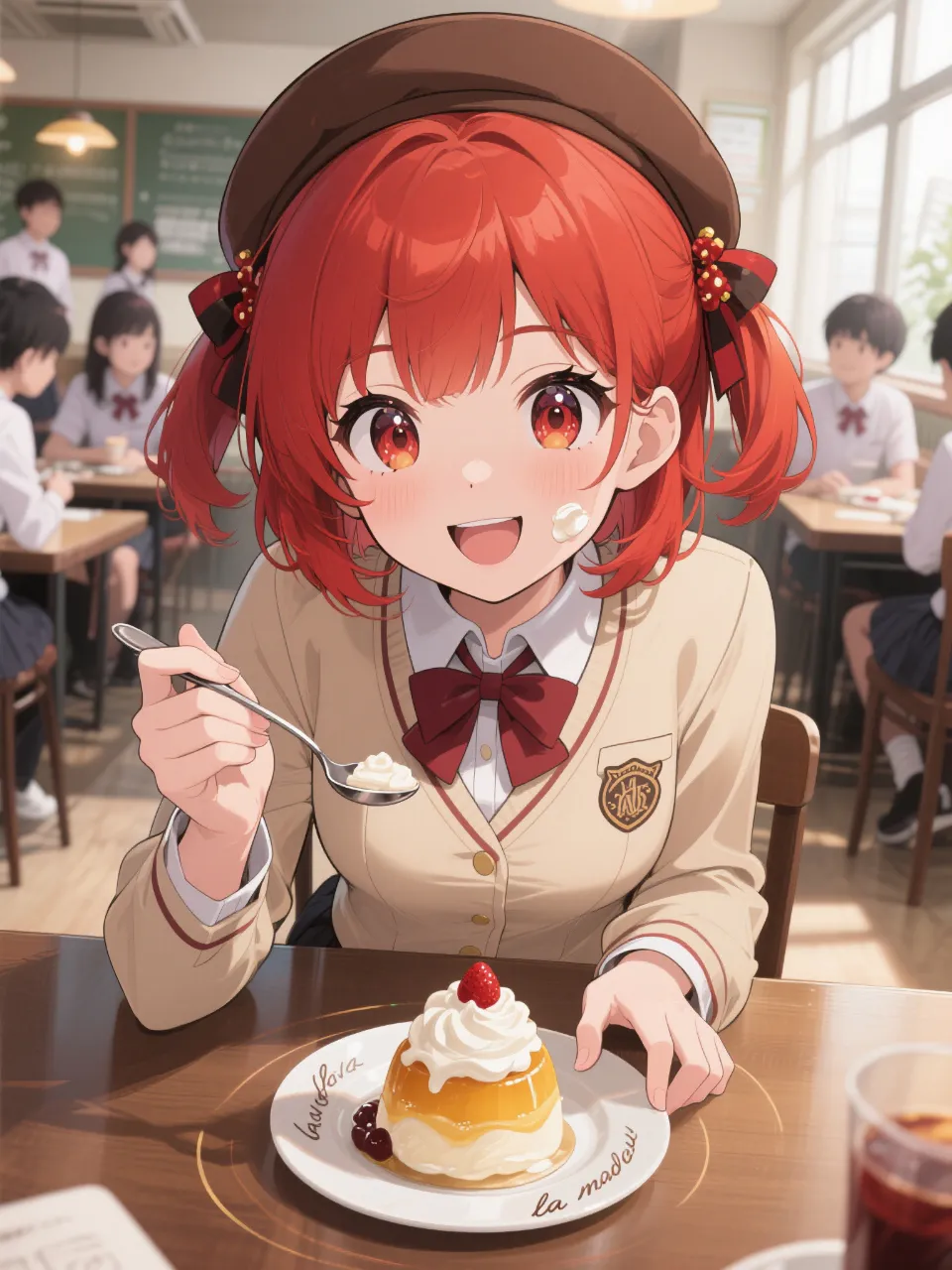 きみも食べる？美味しいよ！（2枚）