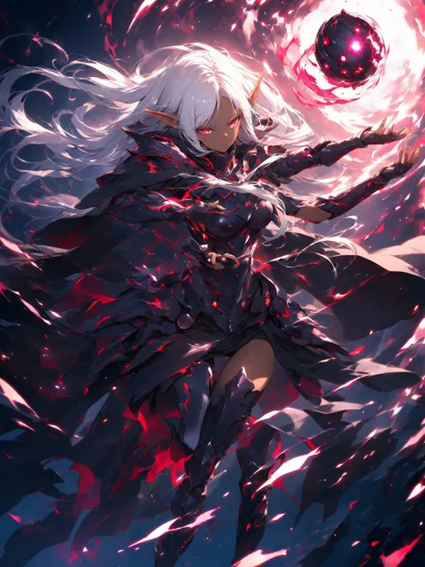 ダークエルフの魔法