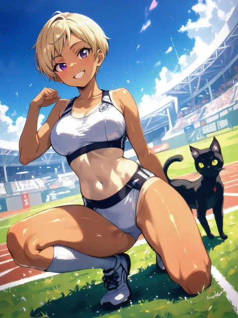エリザベス・ローゼンクロイツ・安倍のクラウチングスタート