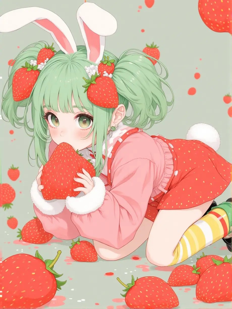 🍓Strawberry🍓 — 緋鞠さんのAIイラスト