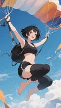 画像生成チャレンジ·パラシュート の投稿作品