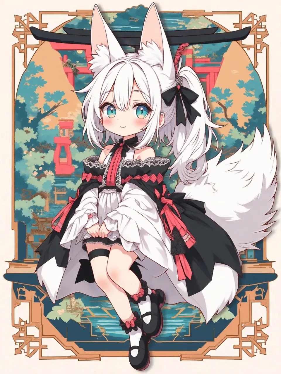 小狐神社のおちびちゃん