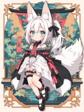 小狐神社のおちびちゃん