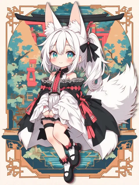小狐神社のおちびちゃん