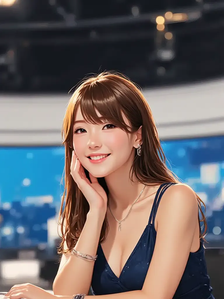 この私服の方が視聴率取れるんじゃない?