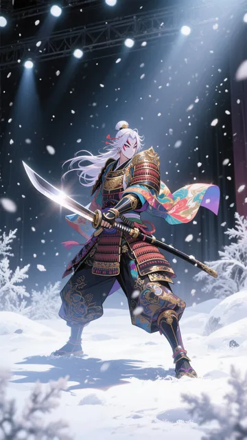 雪の舞台