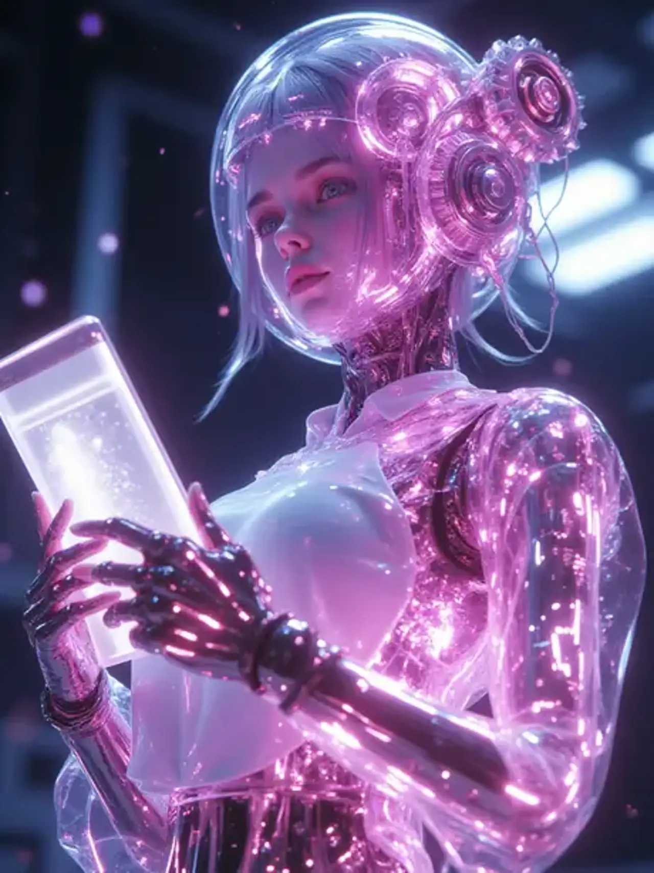 a girl robot — みついひさしさんのAIイラスト