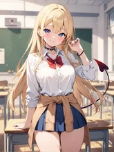 小悪魔ギャルちゃん — Miniskirt Art AI art on SUPPART