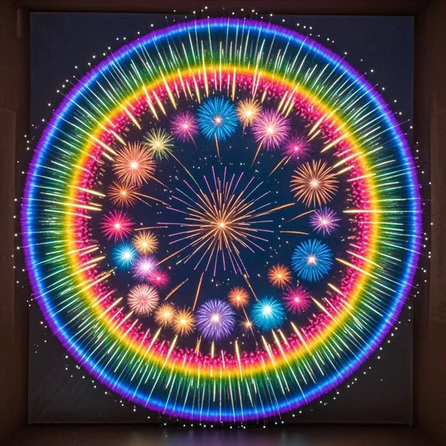 花火のお皿