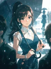 持ってるのは警棒!
