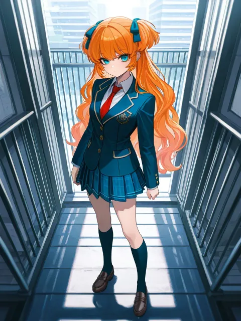 お嬢さん 髪型はセミディ 年齢16 身長165cm…