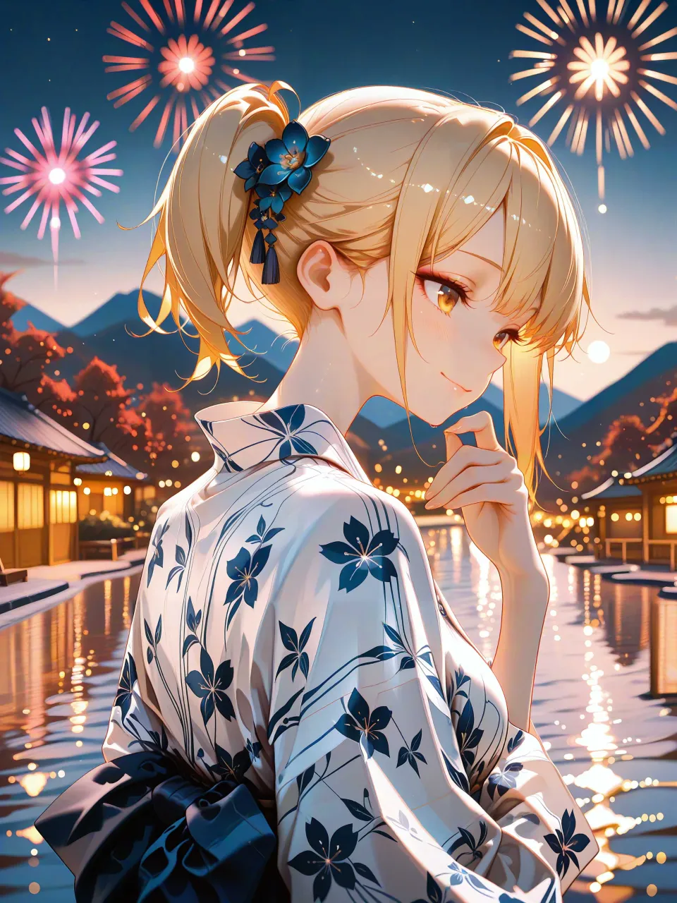 花火の音に隠した、一番の綺麗