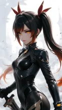 女剣士⚔️(`･ω･´)🛡 — ユウさんのAIイラスト