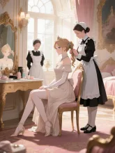 おひめさまの朝支度·チャレンジ の投稿作品