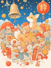 謹賀新年 — ぽえみさんのAIイラスト