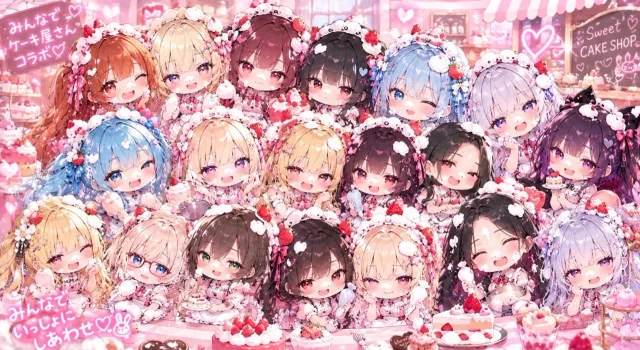 めぐさんコラボ!全員集合!